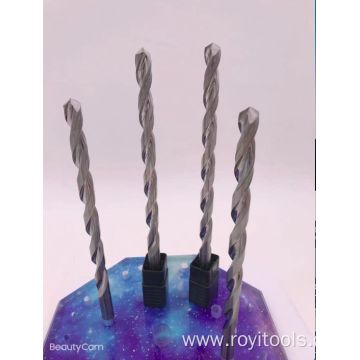 Long carbide drill bits